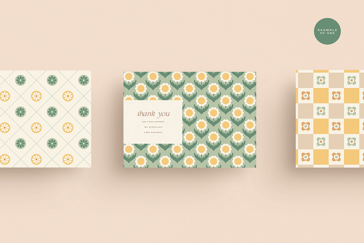 Blossom - Earthy Patterns & Shapes, a Pattern Graphic by Basia Stryjecka (Photo 29 of 33)