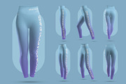 7 Mockups Sports Leggings, a Bottom Mockup by Grow Design Craft Studio (Thumbnail 6 of 6)
