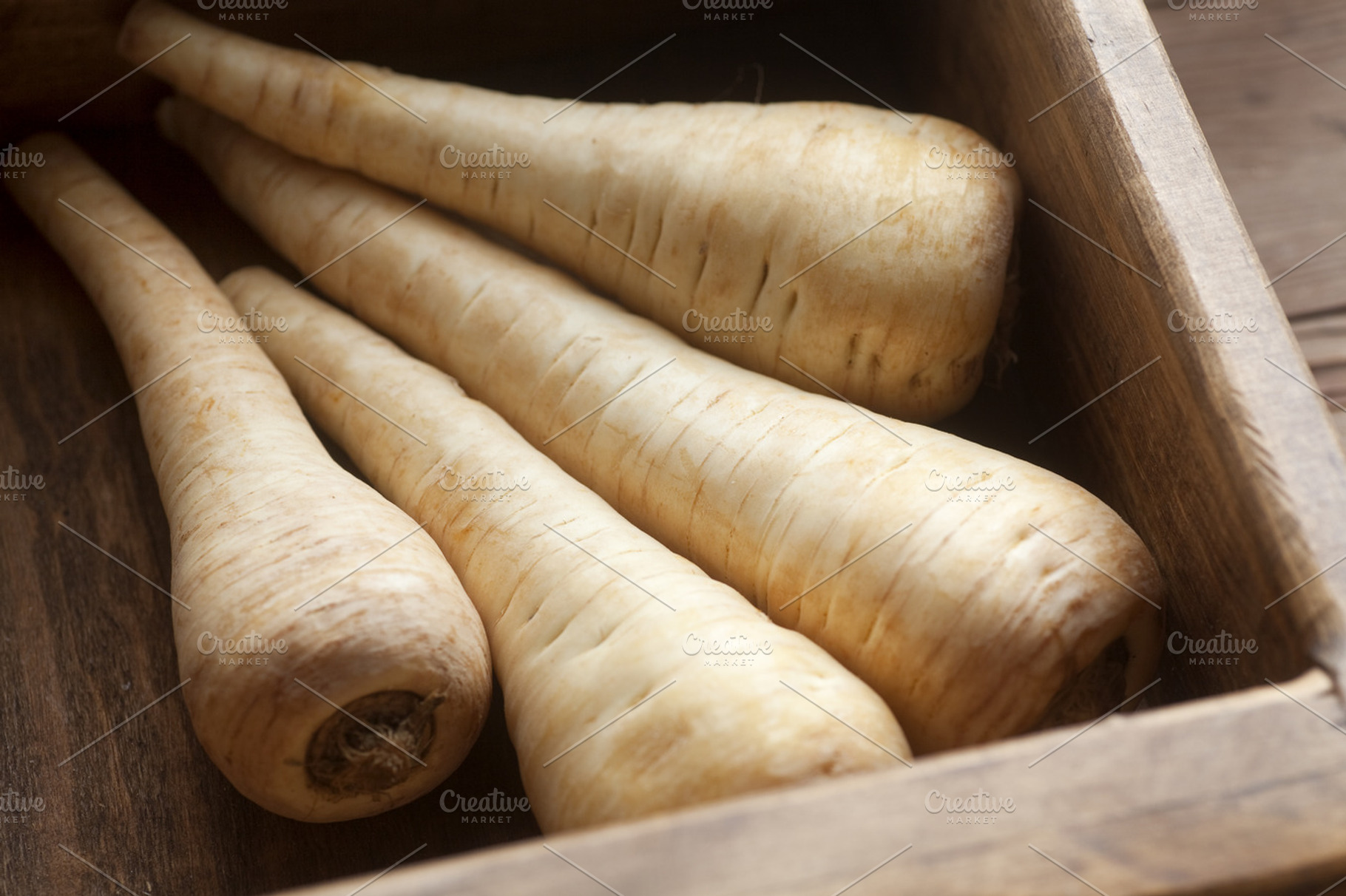 Raw Parsnips