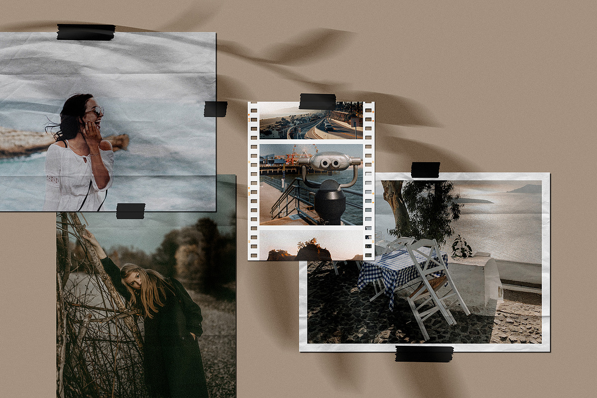 Realistic Moodboard Mockup Kit, a Marketing Template by Artcoast Std. (Photo 3 of 9)