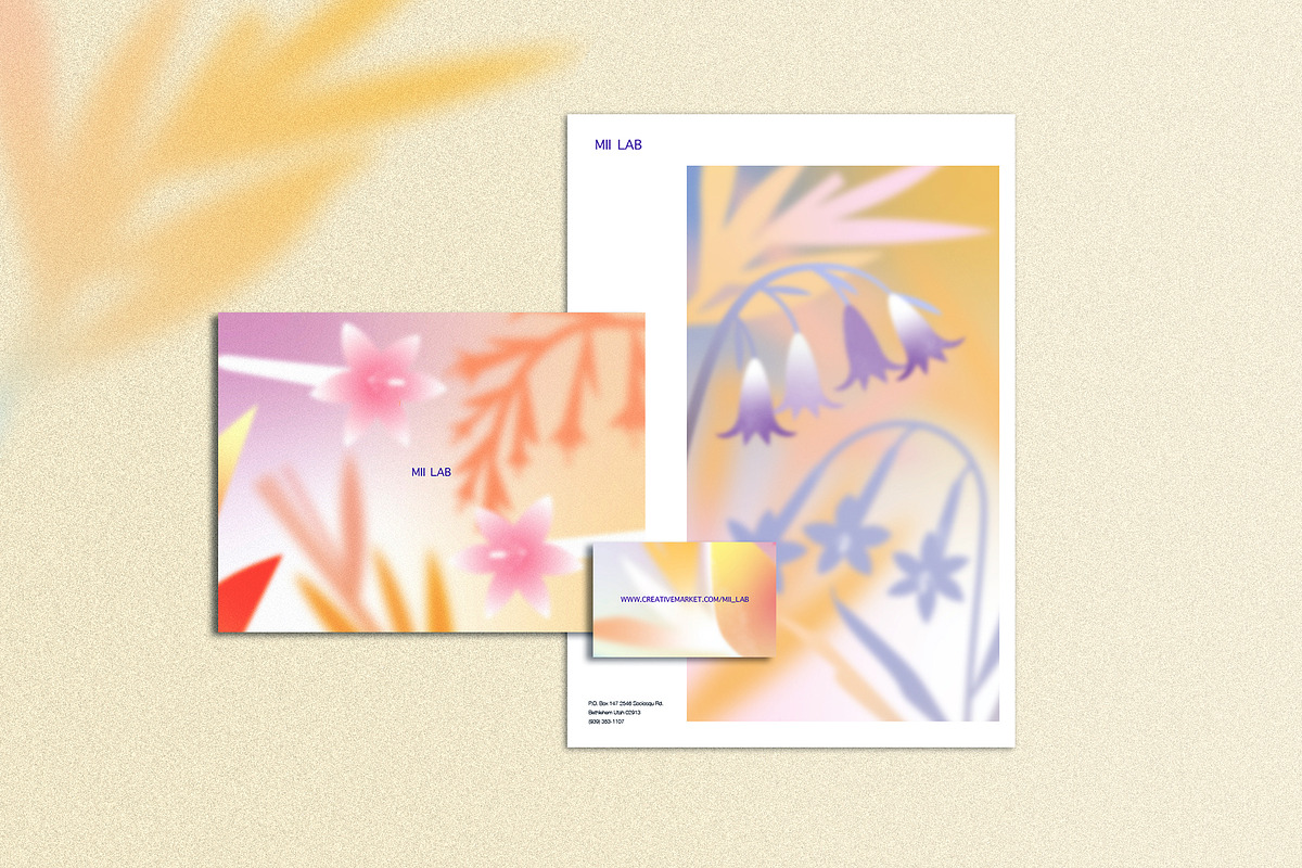 Flower Breeze-Gradient Set, a Background Graphic by Mii Lab (Photo 12 of 12)