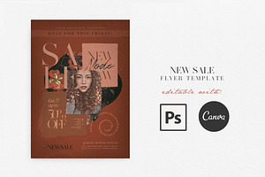 New Sale Flyer Instagram Canva