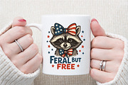 Feral but Free Raccoon 4th of July P, an Illustration by Sublimation Artist (Thumbnail 8 of 9)