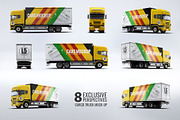 Cargo Truck Mock-Up, a Product Mockup by Se٧enStudio (Thumbnail 1 of 6)