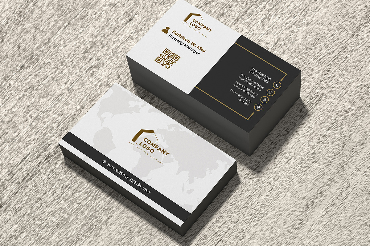 Edge Real Business Card PSD preview 7