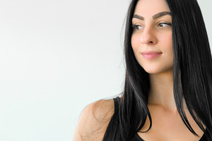 Young charm model girl natural healthy face female, a Person Photo by Photo Drive Studio