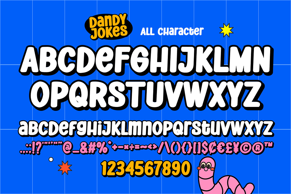 Dandy Jokes a Cartoon Comic Font, a Sans Serif Font by Rasiorise Studio (Photo 2 of 11)