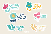 Ink & Grain Liners Set for Procreate, a Brushes & More by Cynlop Ink (Thumbnail 6 of 9)