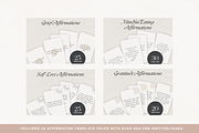 Affirmations Template Bundle Canva, a Presentation Template by HelloKarla (Thumbnail 4 of 6)