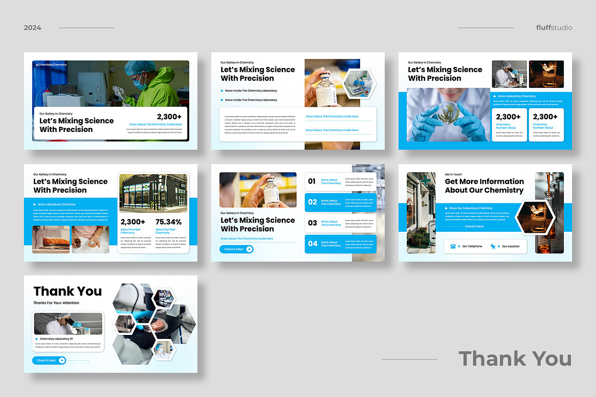 Chemistry Lab Keynote Template, a Presentation Template by fluffstudio (Photo 4 of 4)