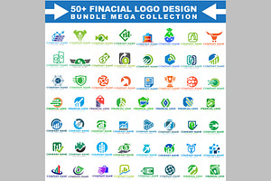 50+-Editable-Financial-Logo-Designs-, a Branding & Logo Template by ArmanHossen75