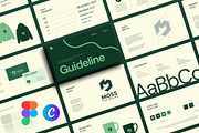 MOSS |Brand Guidelines Figma & Canva, a Branding & Logo Template by Artisan Vibes (Thumbnail 1 of 10)