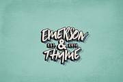 10 Minimal Retro Logos, a Branding & Logo Template by Nuzzo (Thumbnail 6 of 12)