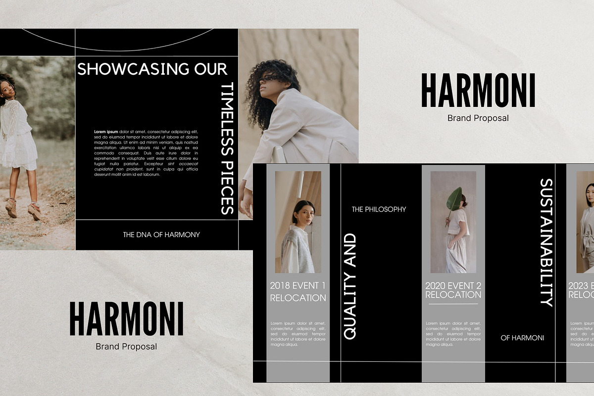 HARMONY - Fashion Canva Presentation, a Templates & Theme by AESTETHIC_STUDIO (Photo 3 of 9)