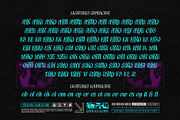 Vandals Blackstar Typeface, a Blackletter Font by alit design (Thumbnail 18 of 20)