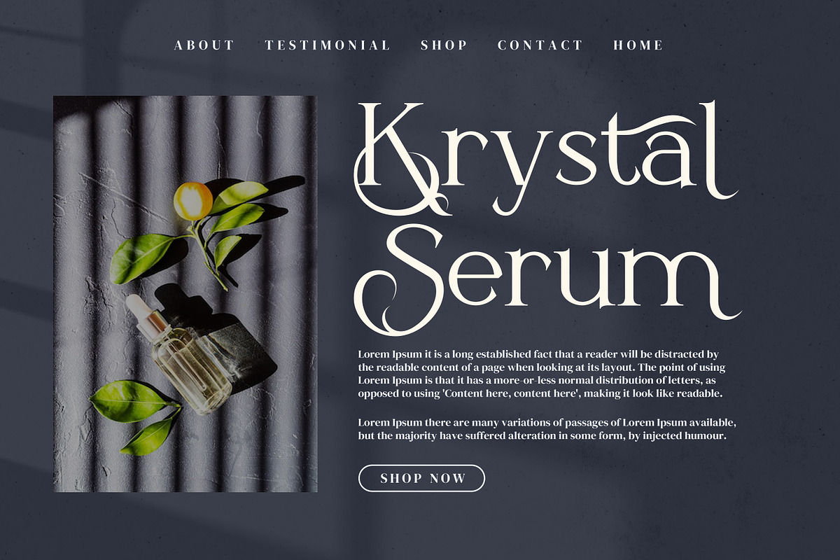 Hitorald Serif Fonts, a Serif Font by mahstudios (Photo 2 of 15)