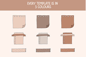 Digital Beige Planning Templates