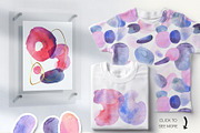 Watercolor Abstract Collection, a Decorative Illustration by Olga Alexeenko (Thumbnail 8 of 8)