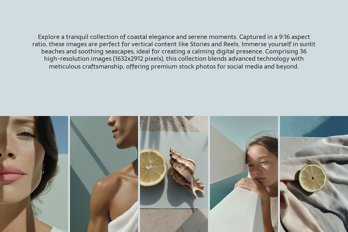 Coastal Lifestyle Backgrounds, a Holiday Photo by AI Petr Creative Agency (Photo 2 of 7)