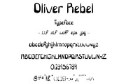 Font Oliver Rebel Sci Fi Space Theme, a Sans Serif Font by PageLightStudios (Thumbnail 1 of 4)