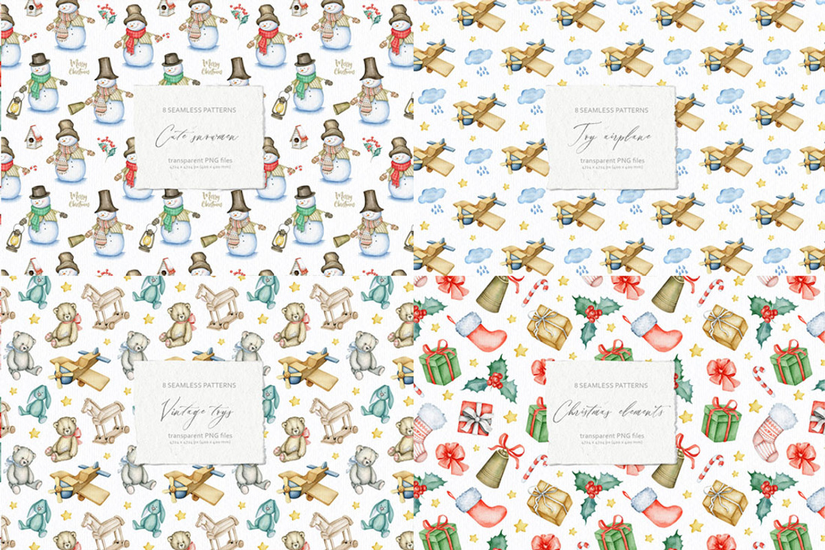 3 in 1 Christmas BUNDLE 50% OFF, a Decorative Illustration by Eva Katerina (Photo 42 of 45)