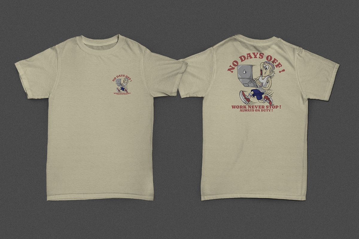 Man Running While Working on Laptop, a Branding & Logo Template by Judsart (Photo 2 of 3)