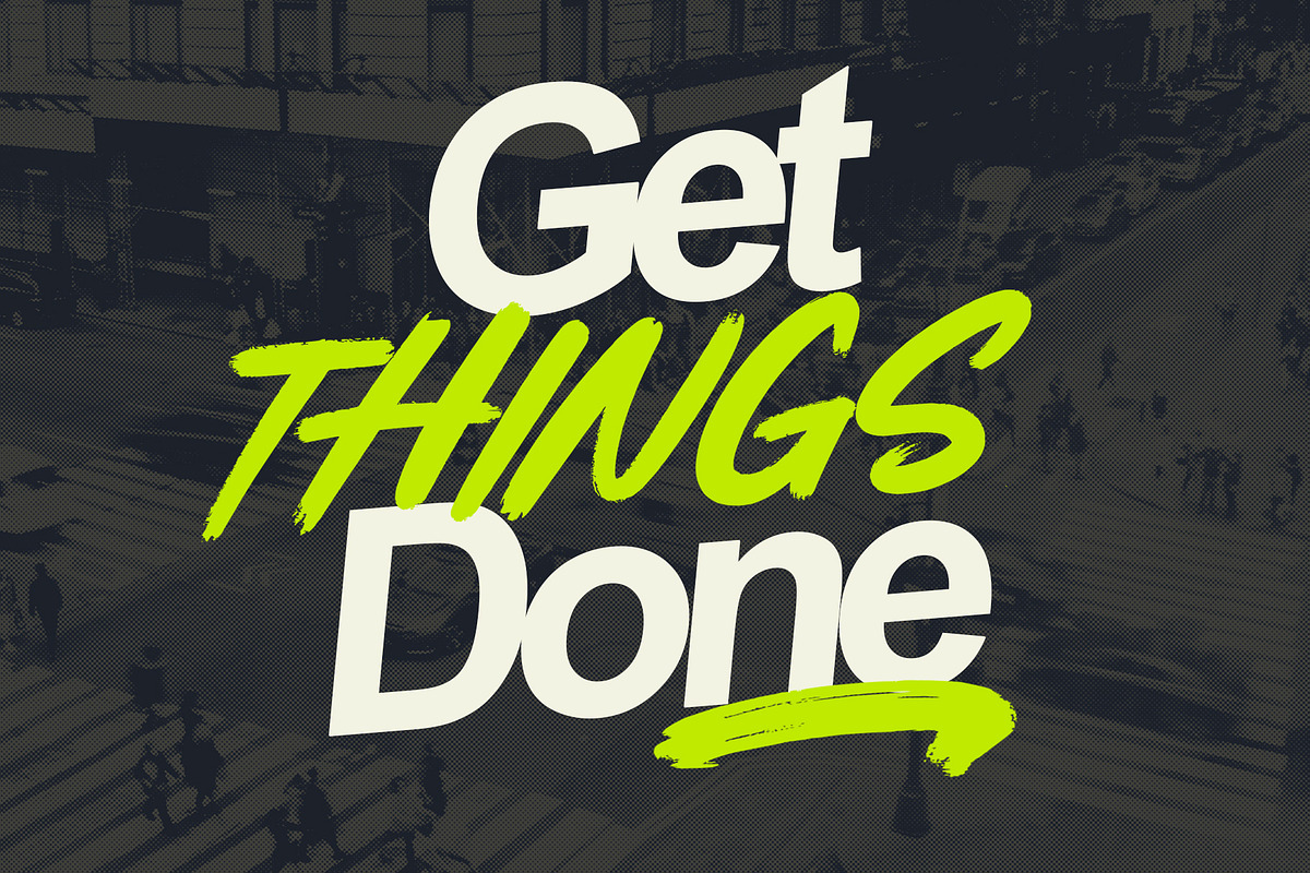 Creative Energy - Modern Brush Font, a Handwritten Font by Letterara (Photo 4 of 14)