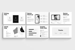 Creative Minimal Presentation Design