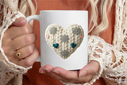 Faux Yarn Valentine Coquette Heart P, an Illustration by designcity5 (Thumbnail 2 of 8)