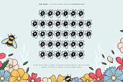 Sun Flower - Decorative Display Font, a Symbol Font by Alpaprana (Thumbnail 3 of 10)