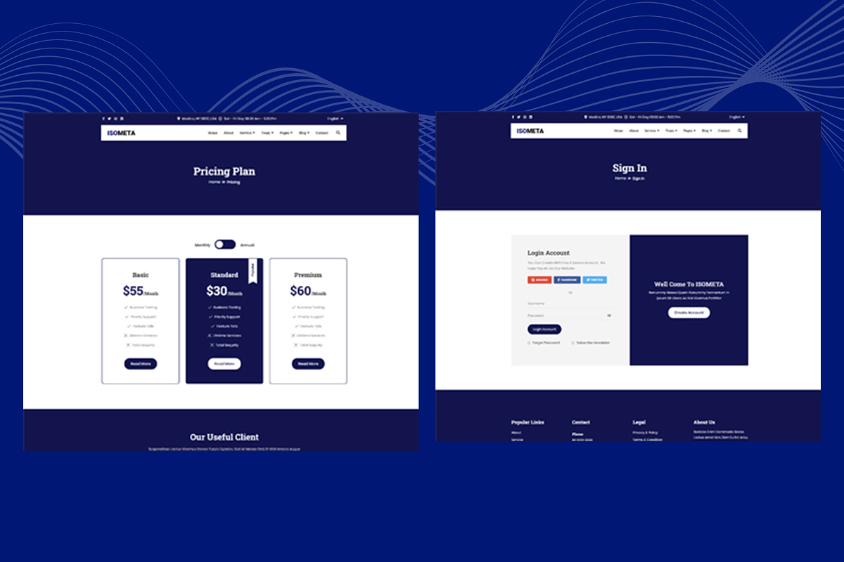 Isometa - Business Html Template, a HTML Template by THESOFTKING (Photo 3 of 3)