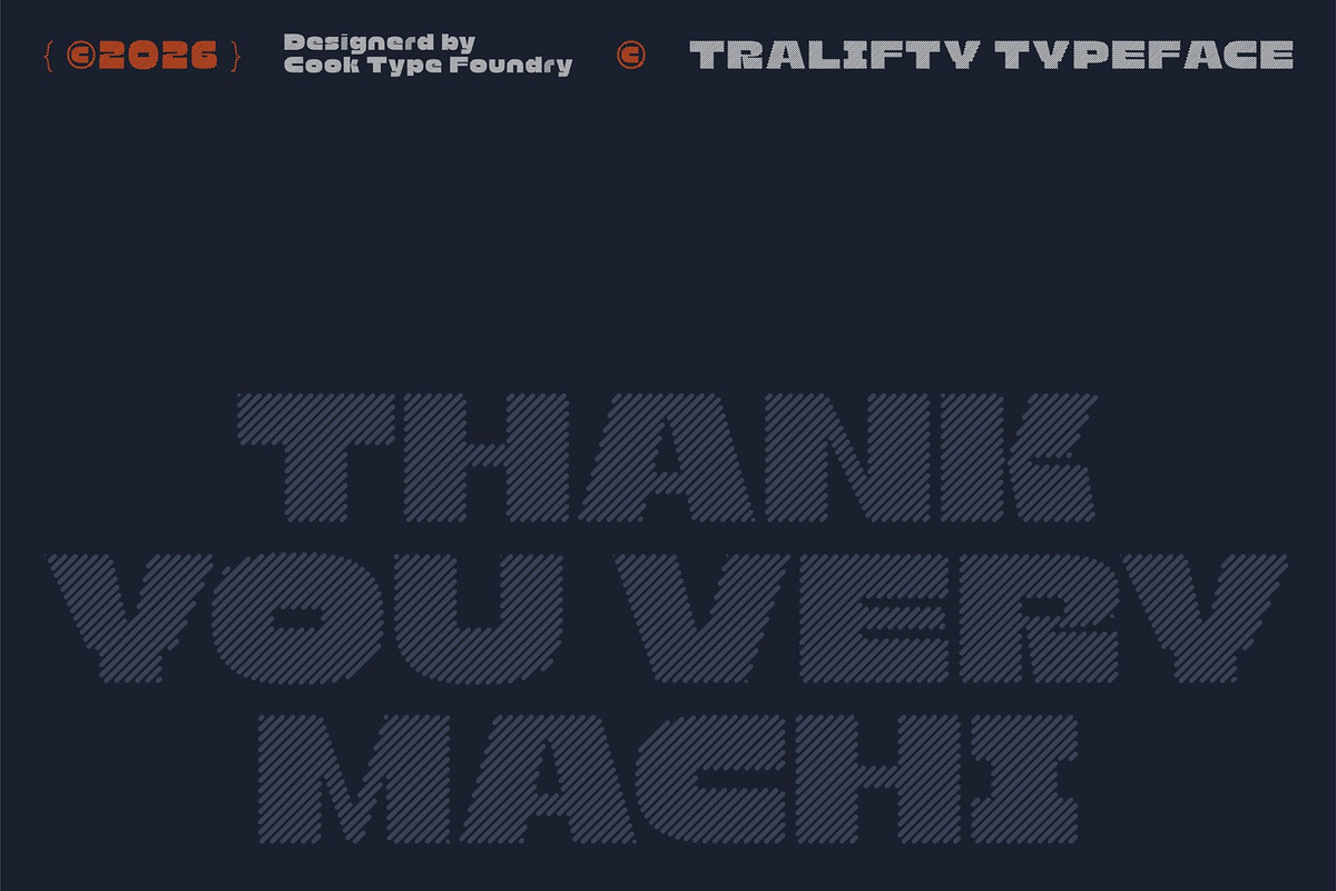 Tralifty, a Sans Serif Font by graphicook (Photo 10 of 10)