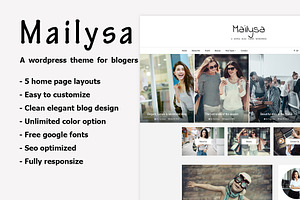 Mailysa - Simple Theme