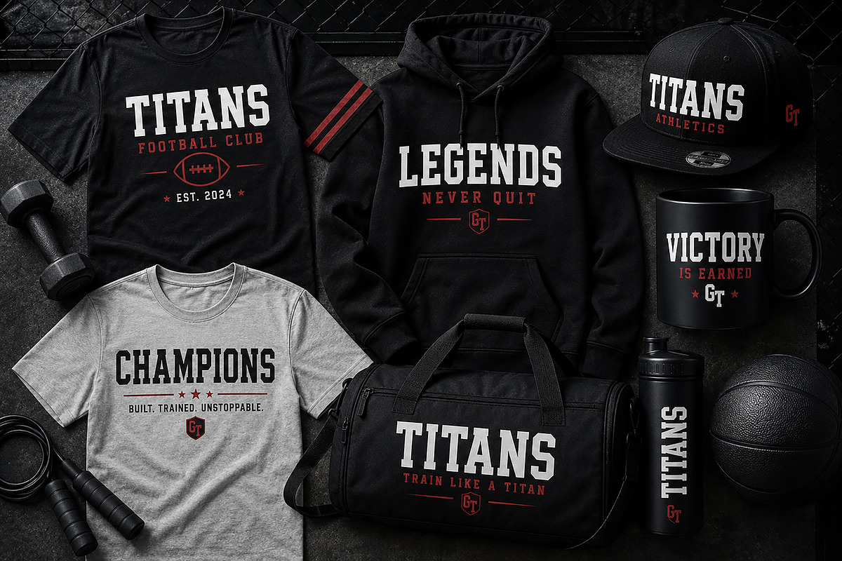 Gridiron Titans, a Slab Serif Font by Wow Magic (Photo 6 of 6)