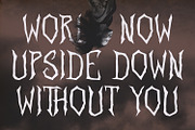 Kroxce Horror Display Font, a Handwritten Font by Maulana Creative (Thumbnail 4 of 7)