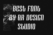 Quantune - Old English Font, a Blackletter Font by QR Design Studio (Thumbnail 4 of 6)