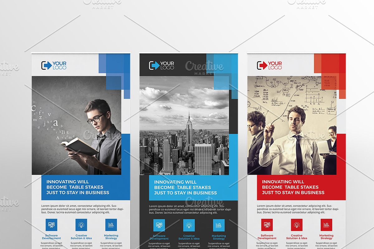 Roll-Up Banner, a Flyer Template by Cristal Pioneer (Photo 3 of 5)