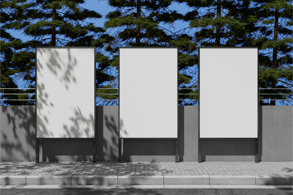 Urban Street Poster Mockup, an Advertising Mockup by Unerispace (Photo 4 of 5)