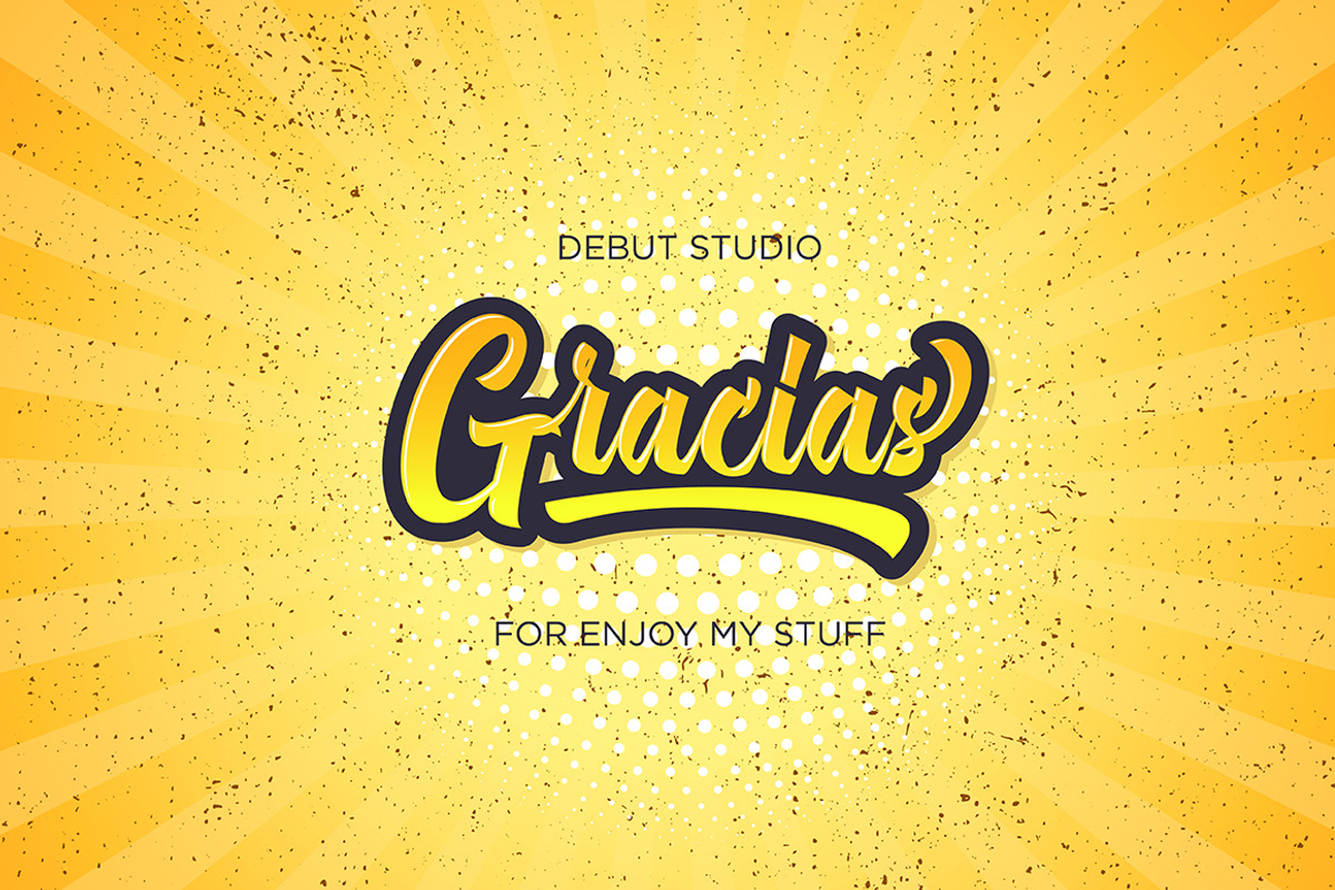 Michail Script Layered Fonts, a Script Font by Debut Studio (Photo 10 of 10)