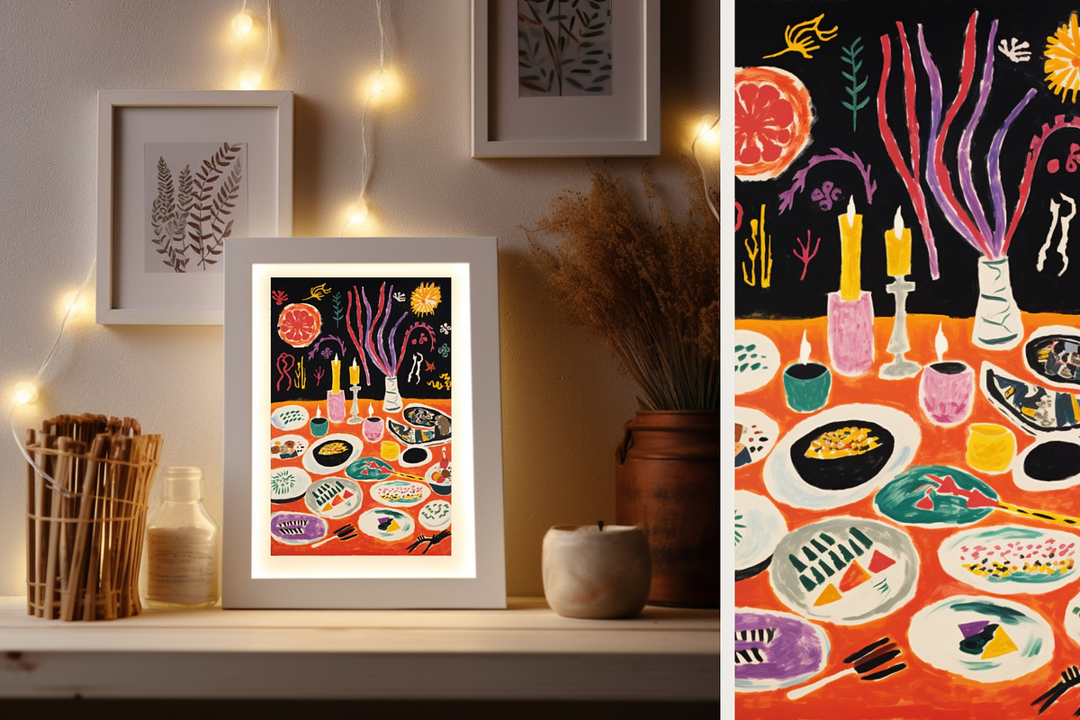 8 Happy Muti-color wall art print 2, a Decorative Illustration by ARTOZEN DIGITAL (Photo 7 of 16)