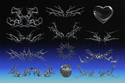 Chrome Shapes, an Object Graphic by MiksKS (Thumbnail 5 of 5)