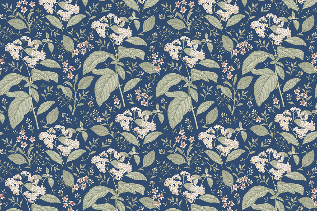 Seamless Flowers heliotrope pattern, a Pattern Graphic by Vintage (Photo 6 of 16)