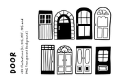 39+ Hand-Drawn Door Illustrations, an Object Illustration by The Journey Atelier (Thumbnail 6 of 6)