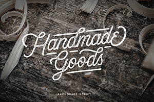 Anchorage Script Typeface