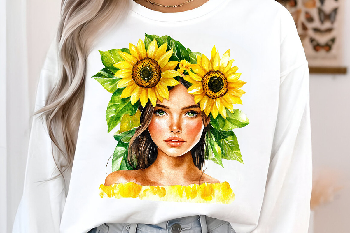 Watercolor Summer Vibe Clipart, an Illustration by SinaCreation (Photo 6 of 9)