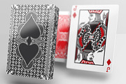 Poker Card Playing Mockups, a Print Template by Kongkow (Thumbnail 2 of 10)
