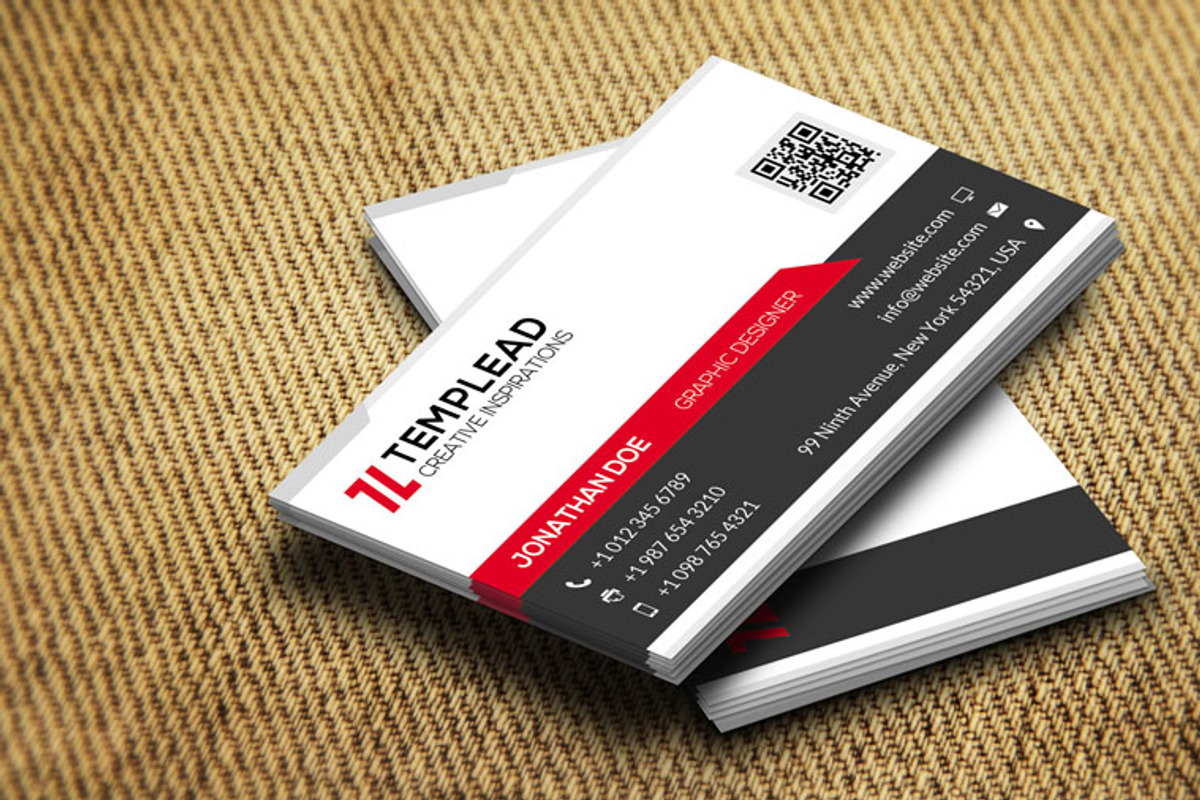 Corporate Business Card CM153, a Business Card Template by annozio (Photo 2 of 4)