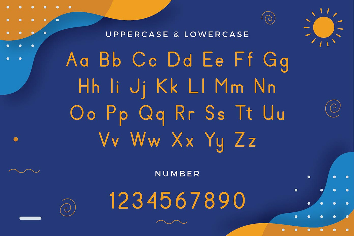 Sundylle - Fun Round Typeface preview 7