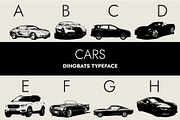 Cars Dingbats Font, a Symbol Font by Minimalartstudio (Thumbnail 1 of 8)