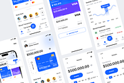 CoPay - Digital Payment & Wallet App, an UI Kit Template by Sans Design (Thumbnail 5 of 6)